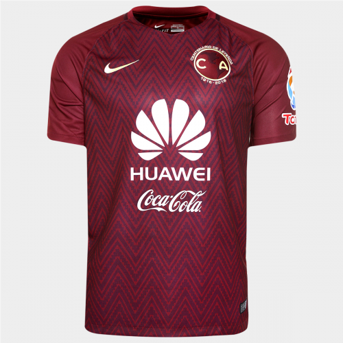 2016-17 Club America Away Soccer Jersey Memorial 100
